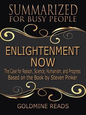 cover image of Enlightenment Now--Summarized for Busy People